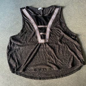 Tobi mesh top cropped